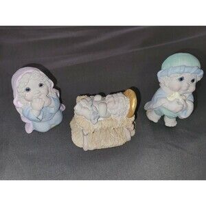 Dreamsicles 1995 HOLY FAMILY signed! Baby Jesus Mary Joseph